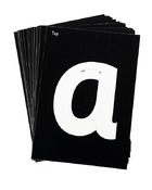 Schrijven - mini oplichtend bord - opdrachtkaarten - kleine letters