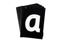 Schrijven - mini oplichtend bord - opdrachtkaarten - kleine letters