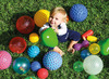 Sensorische ballen - Edushape - Sensory Shapes & Balls - set van 9
