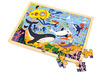Puzzel - hout - 48-delig - onderwaterwereld