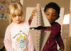 Constructie - blokken - kunststof - eco - stapelbekers - set van 20