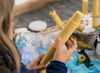 Constructie - blokken - hout - eco - alice sharp wondere bouwwereld - set van 86