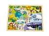 Puzzel - hout - 48-delig - de dierentuin