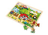 Puzzel - hout - 48-delig - de boerderij