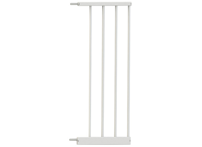 Veiligheidshekken - Noma - Verlengstuk 28cm Flexigate - Per Stuk - Leverbaar In Wit-zwart