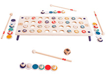 Kleur en vormherkenning - buitenspeel - wack a shape - per spel