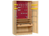 Kast - Dusyma - gereedschapskast - 100 x 58 x 188 cm - esdoorn - per stuk