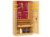 Kast - Dusyma - gereedschapskast - 100 x 58 x 188 cm - esdoorn - per stuk