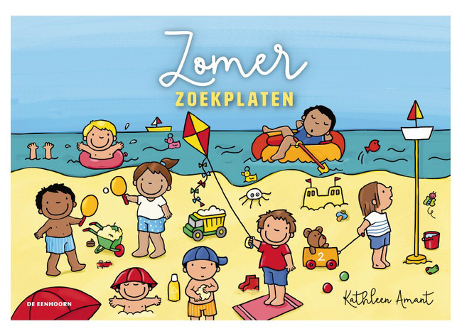 Verhalenprenten 3+ - Kamishibai Theater - Meerdere Verhalen - Zomer Zoekplaten - Per Stuk