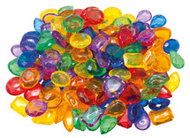 Open-ended - juwelen - transparant - kunststof - set van 144