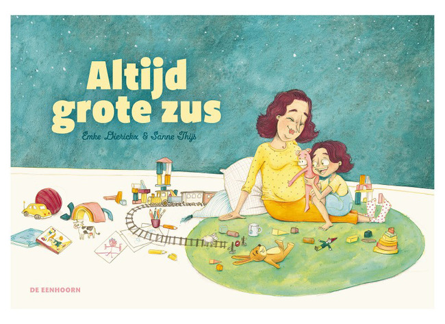 Verhalenprenten 4+ - Kamishibai Theater - Meerdere Verhalen - Altijd Grote Zus - Per Stuk