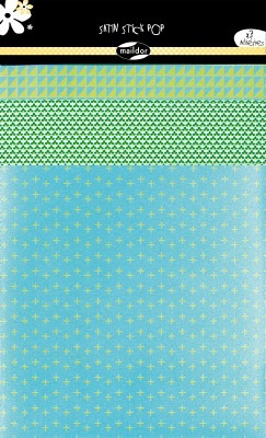 Papier - Zelfklevend Satijnpapier - Ice Mint - Per Stuk