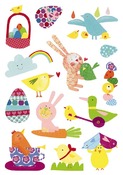 Stickers - baby - pasen 84st