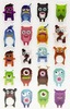 Stickers - Cooky - monstertjes - per stuk