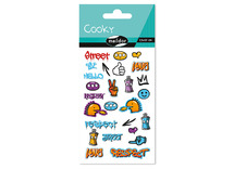 Stickers - Cooky - streetart - per stuk