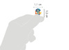 Stickers - Cooky - zeedieren - per stuk