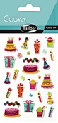 Stickers - Cooky - feest - per stuk
