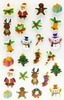 Stickers - Maildor - cooky - kerst - per stuk