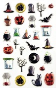 Stickers - Cooky - halloween - per stuk