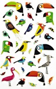 Stickers - Maildor - cooky - paradijsvogels - per stuk