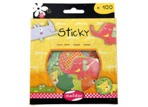 Stickers - Thema - 100St - savanne - per stuk