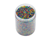 Kralen - rocaille - 2 mm - transparant - pot van 500 g