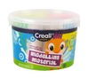 Boetseren - plasticine - modelleerpasta - Creall - Ultra soft - 1,1 kg - set van 5 assorti