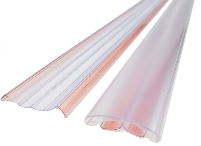 Deurstrip - Arte Viva Finger Alert 110° - 120 Cm - Transparant - Breed Profiel - Per Stuk