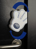 Deurstopper - Arte Viva Finger Alert Door Blocker - 12 x 10 cm - wit - per stuk