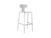 Stoel - Kunststof - Split - Metalen Poten - Zh 75 Cm