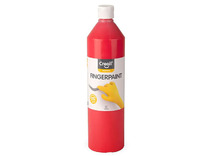 Verf - Vingerverf - Creall Happy Ingredients - 750Ml/Kleur - rood - per stuk