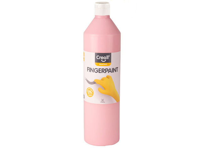 Verf - Vingerverf - Creall Happy Ingredients - 750ml/kleur - Roze - Per Stuk