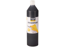 Verf - Vingerverf - Creall Happy Ingredients - 750Ml/Kleur - zwart - per stuk