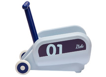Loopfiets - Italtrike - Mini Eolo - Italo - Wit/blauw -  per stuk
