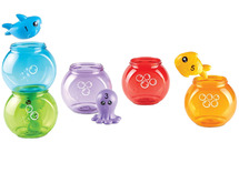 Spel - rekenspel - Learning Resources Peekaboo Fishbowl Friends - per spel