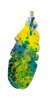 Figuren - veren - Roylco - kleurverspreidend papier - set van 80 assorti
