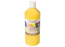 Verf - Plakkaatverf - Eco Color - geel - 500Ml