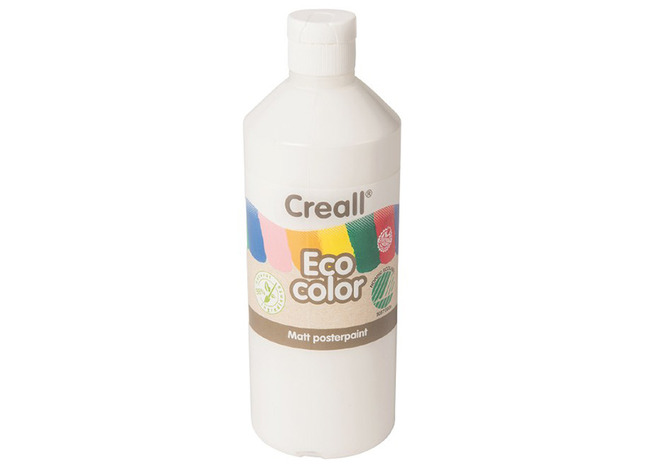 Verf - Plakkaatverf - Eco Color - Wit - 500ml