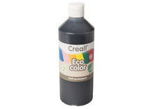 Verf - Plakkaatverf - Eco Color - zwart - 500Ml