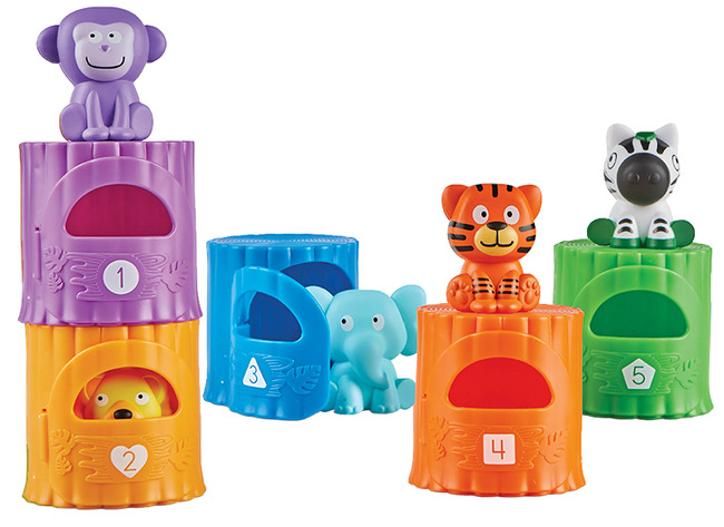 Spel - Rekenspel - Learning Resources Peekaboo Learning Jungle - Per Spel