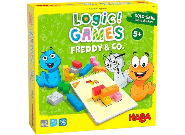 Ruimtelijk Inzicht - Haba - Logic! Games - Freddy & Co - Per Spel