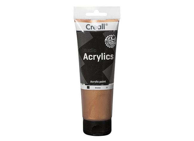 Verf - Acrylverf - Creall Studio Metallic - 250 Ml - Brons - Per Stuk