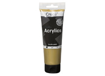 Verf - acrylverf - Creall Studio Metallic - 250 ml - goud - per stuk