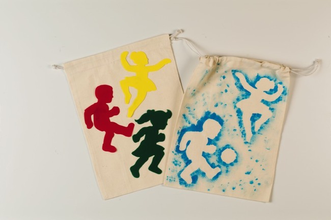 Draagtas - Rugzak - Turnzak - Katoen - Textiel - Blanco - Per Stuk