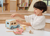 Speelgoed vakantiebus - Viga - camper van - kamperen - met accessoires - per set