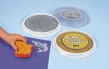 Stempelkussen - Reuze - Rond - 15 Cm - Per Kleur