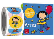 BOEKJES - ANNA - BELONINGSSTICKERS