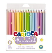 Potloden - carioca - pastel 24st