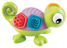 Eerste speelgoed - Leon de kameleon - Infantino - vormen - per stuk