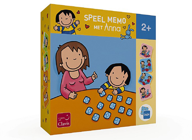 Boekjes - Anna - Spel - Memo